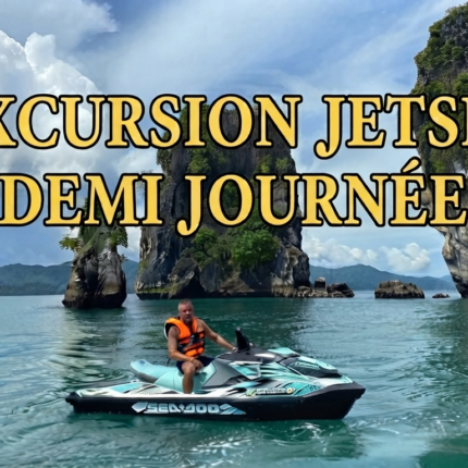 Excursion Jetski demi journée les 5 îles