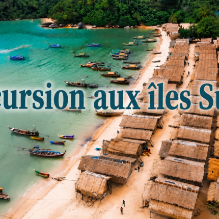 Excursion aux îles Surins